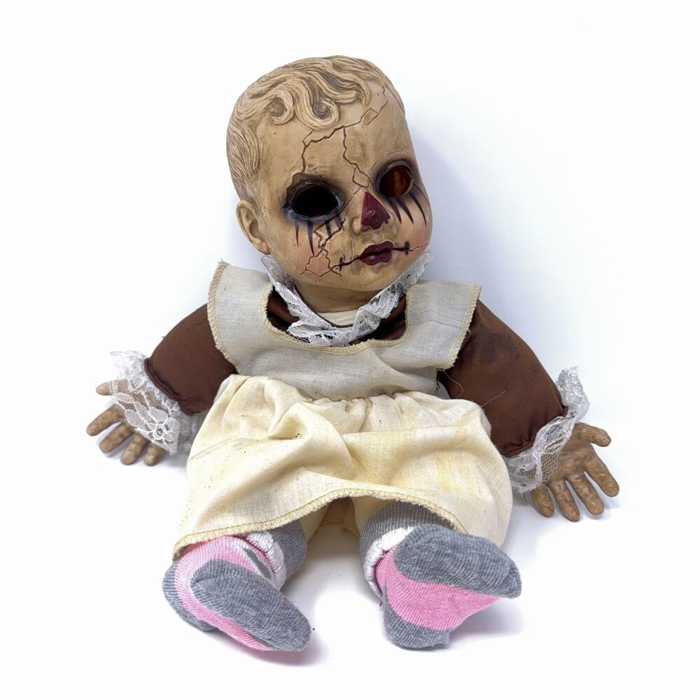 Spirit Halloween Haunted Tragedy Talking Prop Doll Tested Working